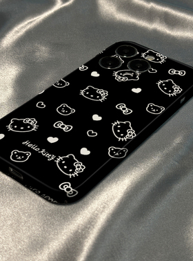 可爱HelloKitty适用苹果17promax手机壳可爱iPhone16Pro卡通15少女心14菲林壳13新款12网红款xr潮流xsmax硬壳