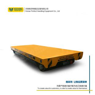 轨道平车5T蓄电池供电技术参数重型电动地轨车无轨模具转运车