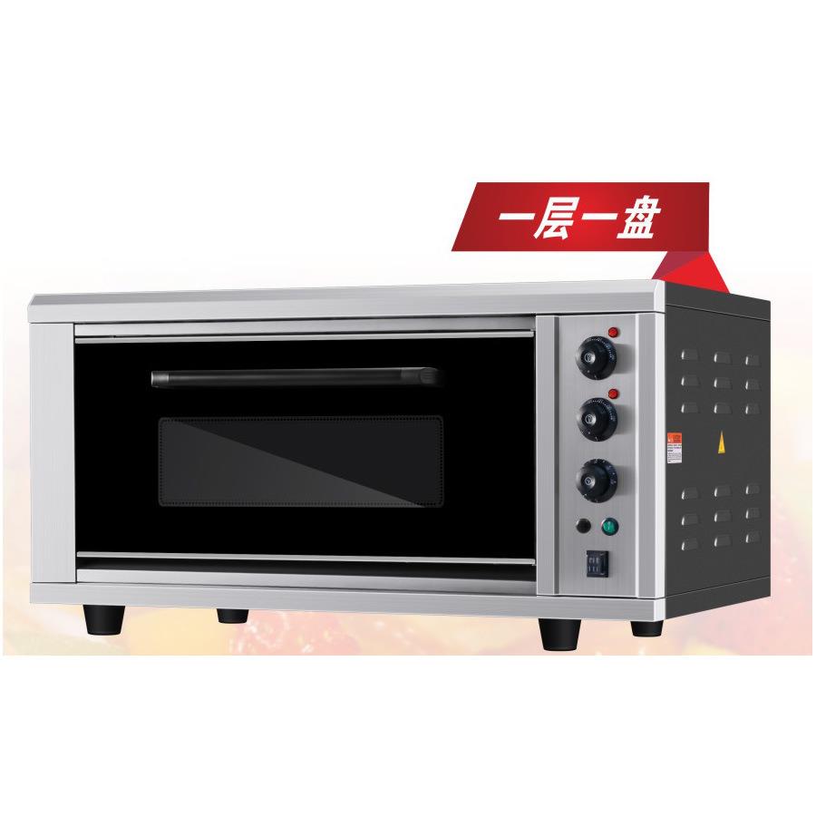 KPS-11一层一盘电烤箱烘培烘烤精准控温可选石板可可选蒸气