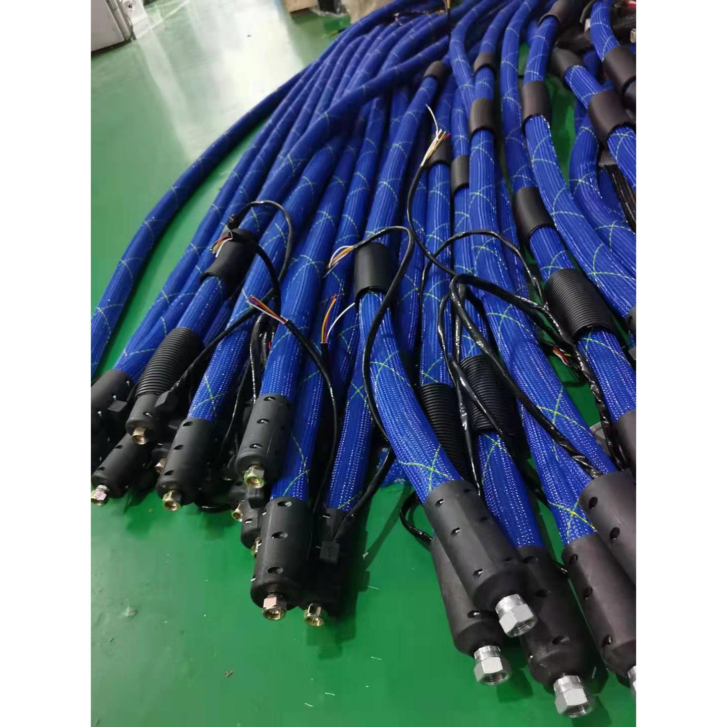 非标大流量热熔胶机喉管输胶管保温热熔胶管公路灌缝机用加热管