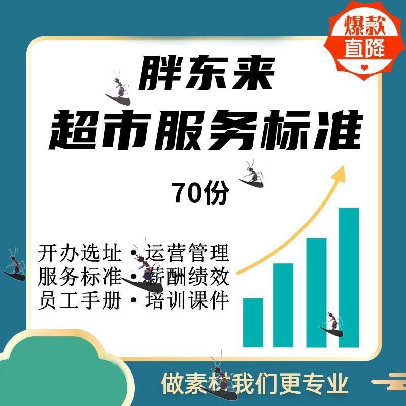 胖东来超市运营管理资料经销商管理员工手册薪酬绩效培训课件