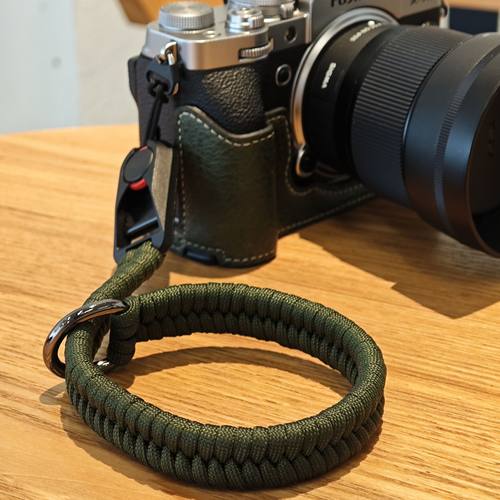 相机快拆手腕带适用于佳能索尼尼康富士单反手绳手工编织复古挂绳