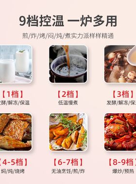 德国米技 Gala III3500W双灶三圈大功率爆炒家用嵌入式灶电陶炉