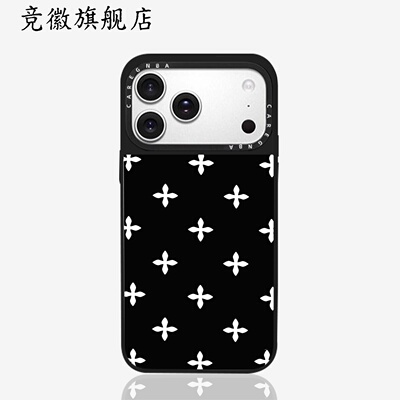 朱志鑫同款十字花适用苹果17ProMax手机壳iPhone16pro全包按键14plusr防摔15por网红12明星13/11