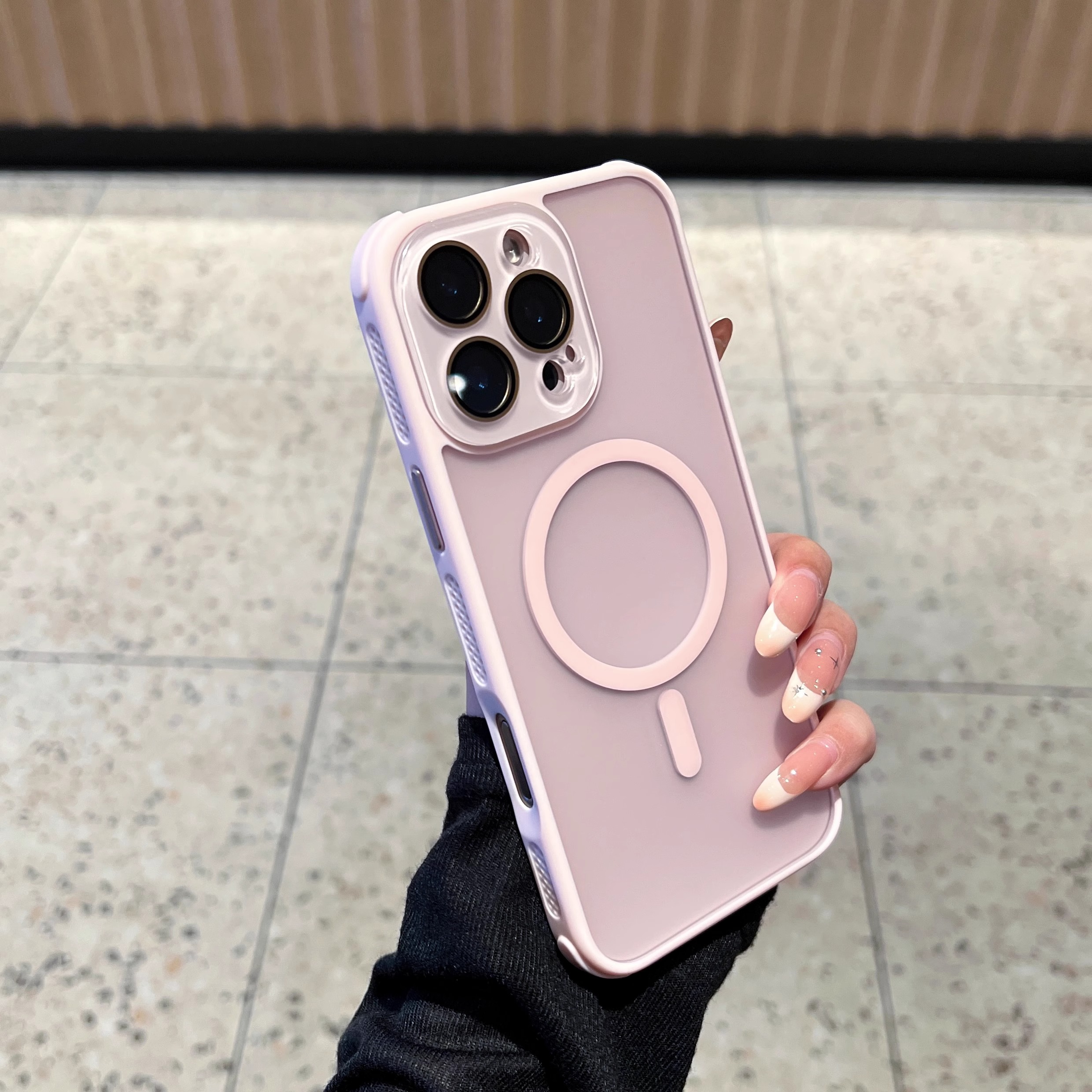 肤感散热磁吸充电适用于iphone16promax手机壳新款苹果16保护套防摔男全包镜头15/14/13时尚高级感防摔女情侣