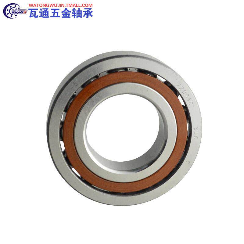 角接触球轴承7204ac 7204ac-2rz/p4 dbb配对轴承橡胶密封机床主轴