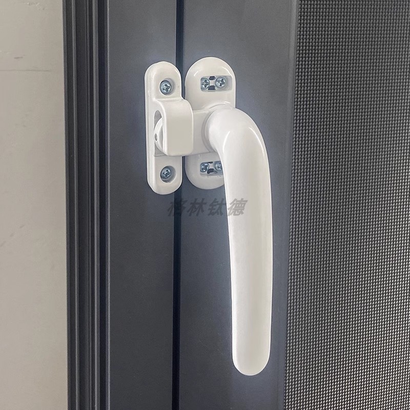 加厚单点执手铝合金门窗内外开