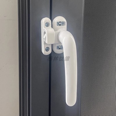 加厚单点执手铝合金门窗内外开