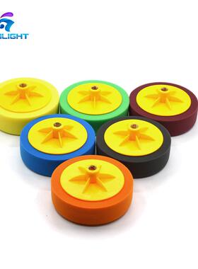 跨境抛海抖绵球抛光轮绵64953轮打蜡抛光光绵结海实耐用平稳不发