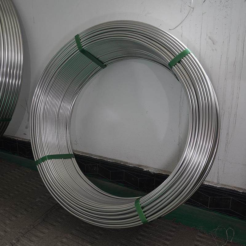 厂家定制4不锈钢盘管锈 4460无缝盘管缠绕式换热器不钢线加管工