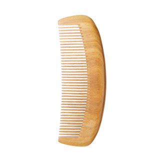 叶梳匠【古树绿檀木大月梳】密齿梳子女士专用长发顺发家用木梳子