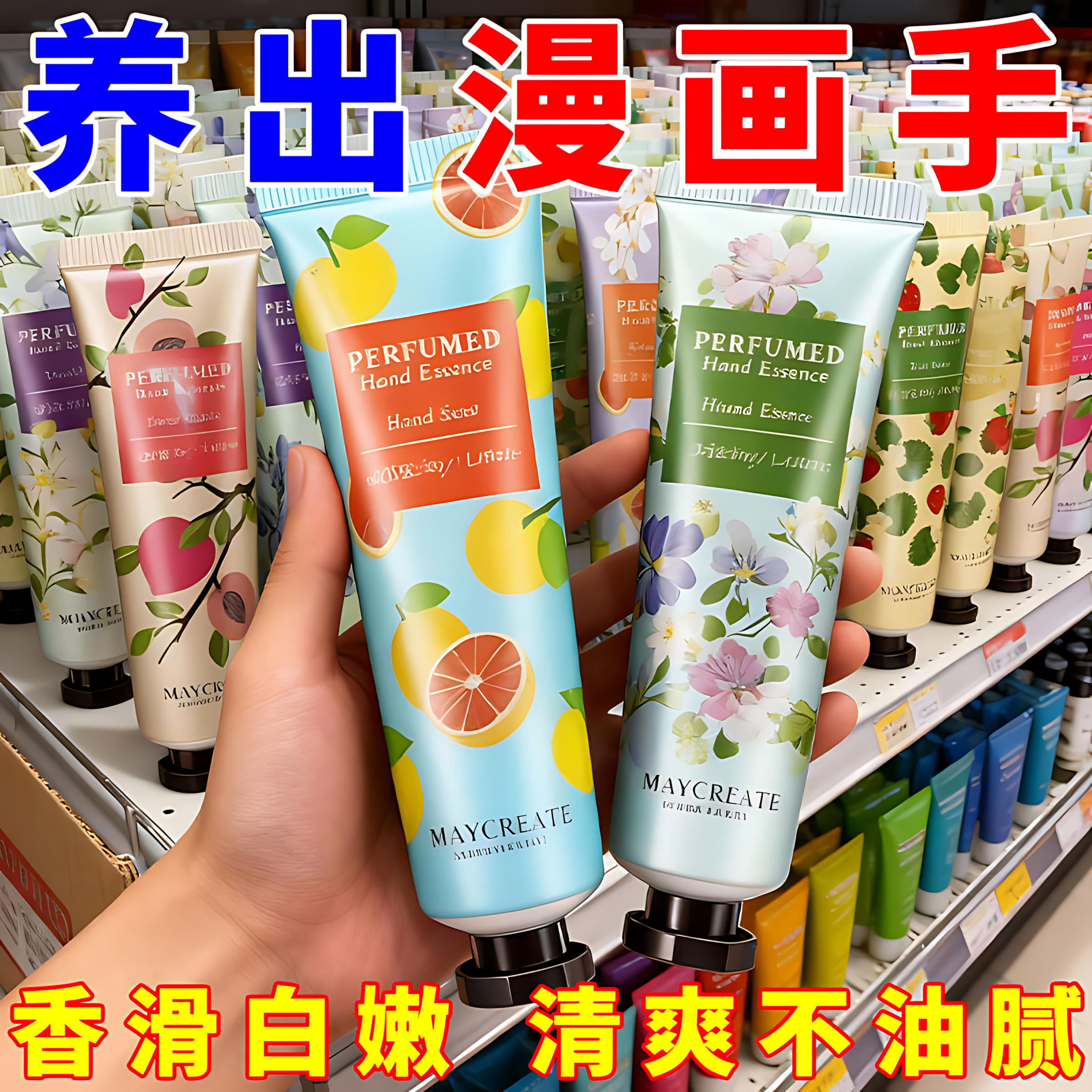 10款香型】护手霜美白嫩肤留香