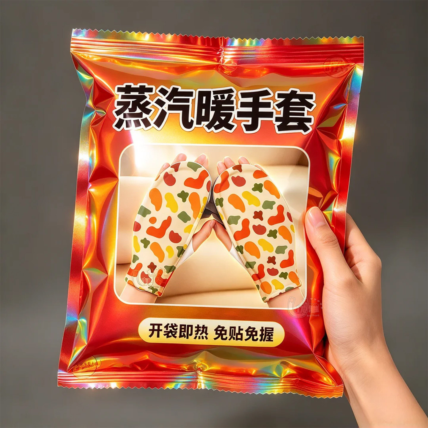 2026新款暖宝宝护指暖手宝加热套手暖宝自发热穿戴式学生防寒手套