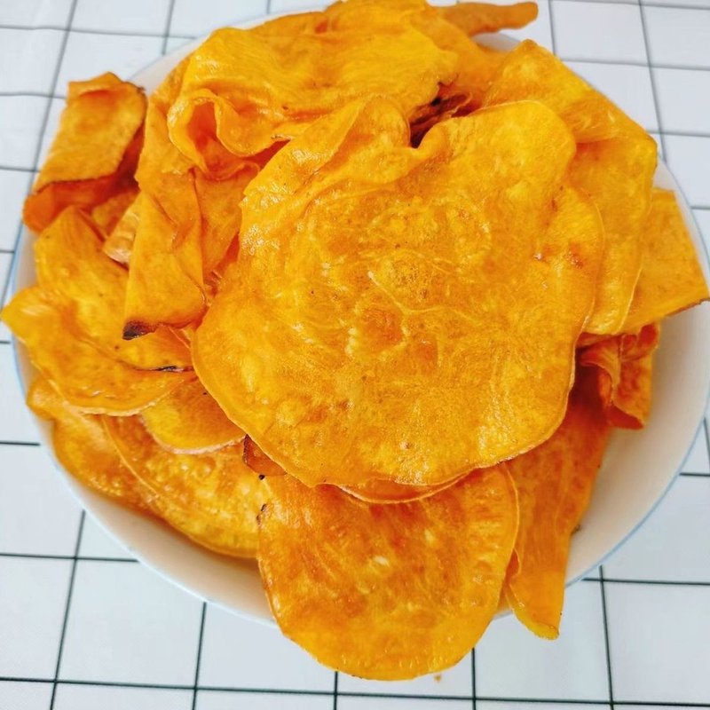 【超一斤】原切香脆红薯片鲜切地瓜片农家传统薯干即食解馋休闲零