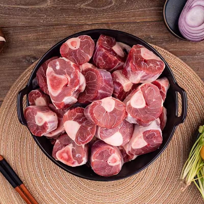 4斤羊小腿切块 断骨连肉 原切羊腿羊玉环羊肉内蒙古呼伦贝尔生鲜