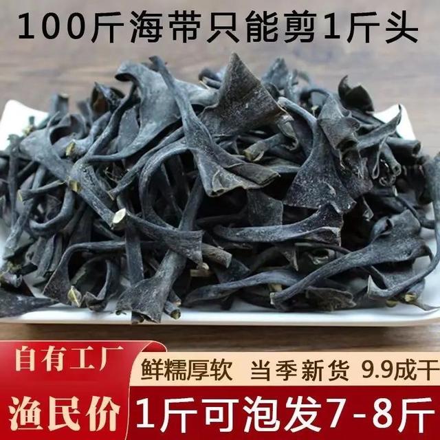 今年新货霞浦日晒海带头原产地直供厚实海带营干净凉拌新货食材