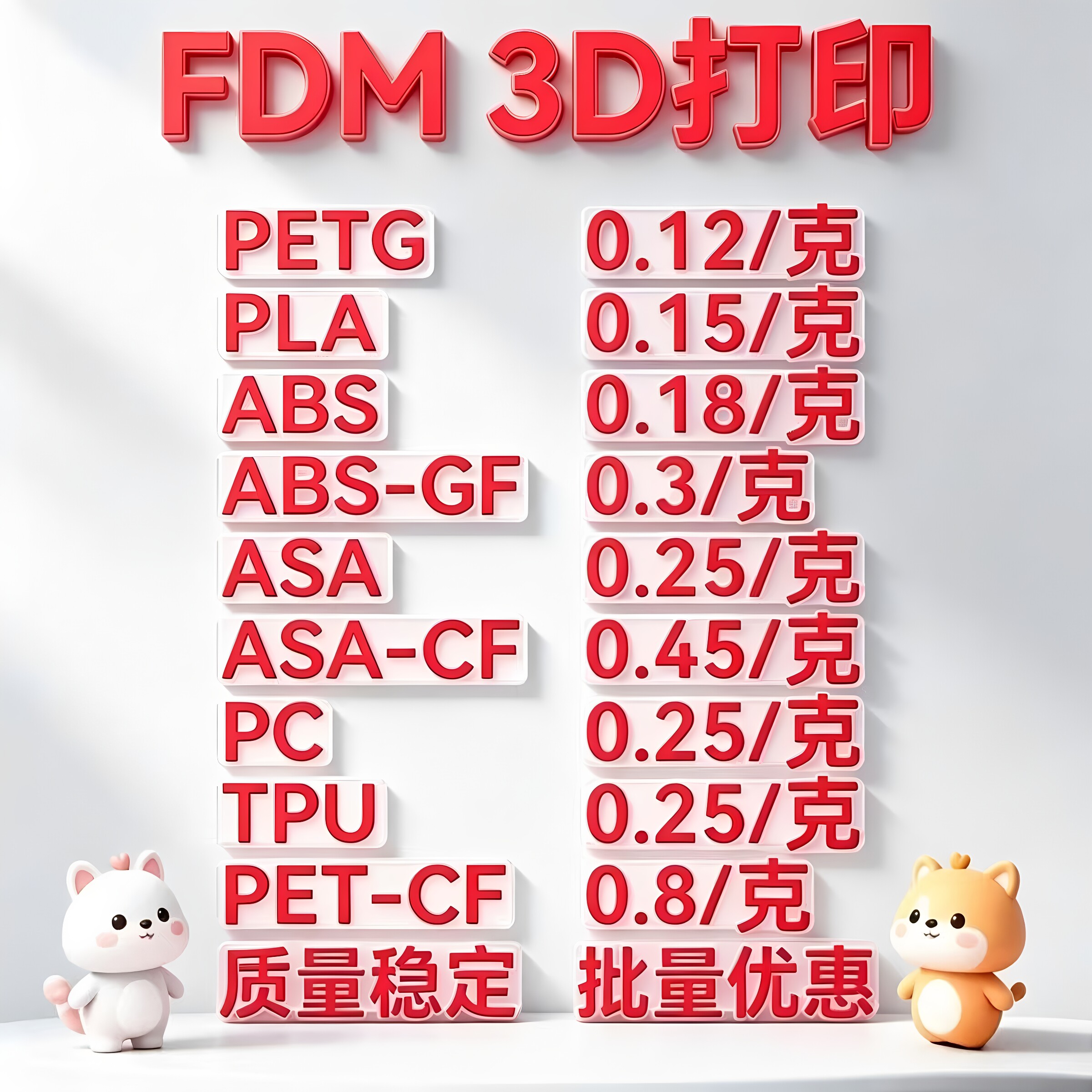拓竹3D打印服务高精度定制图片