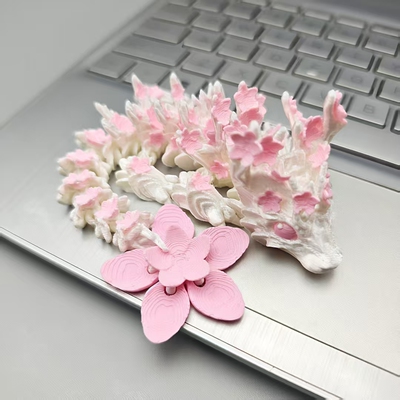 3D打印樱花龙关节可活动玩具