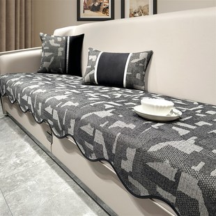 沙发垫四季通用2025新款防滑轻奢高级感皮质沙发专用坐垫套罩定制