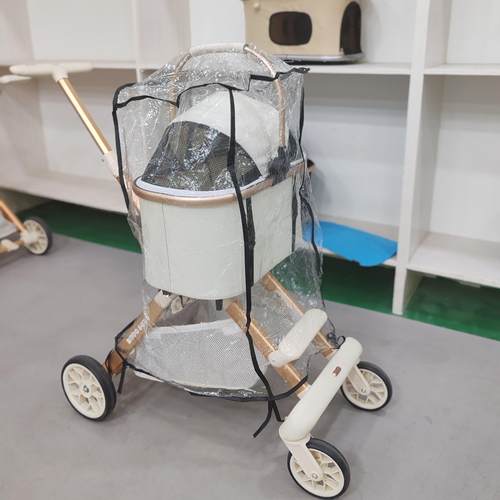 婴儿车宠物推车通用型防风雨罩雨棚防水挡雨帘遮阳挡雨挡风罩