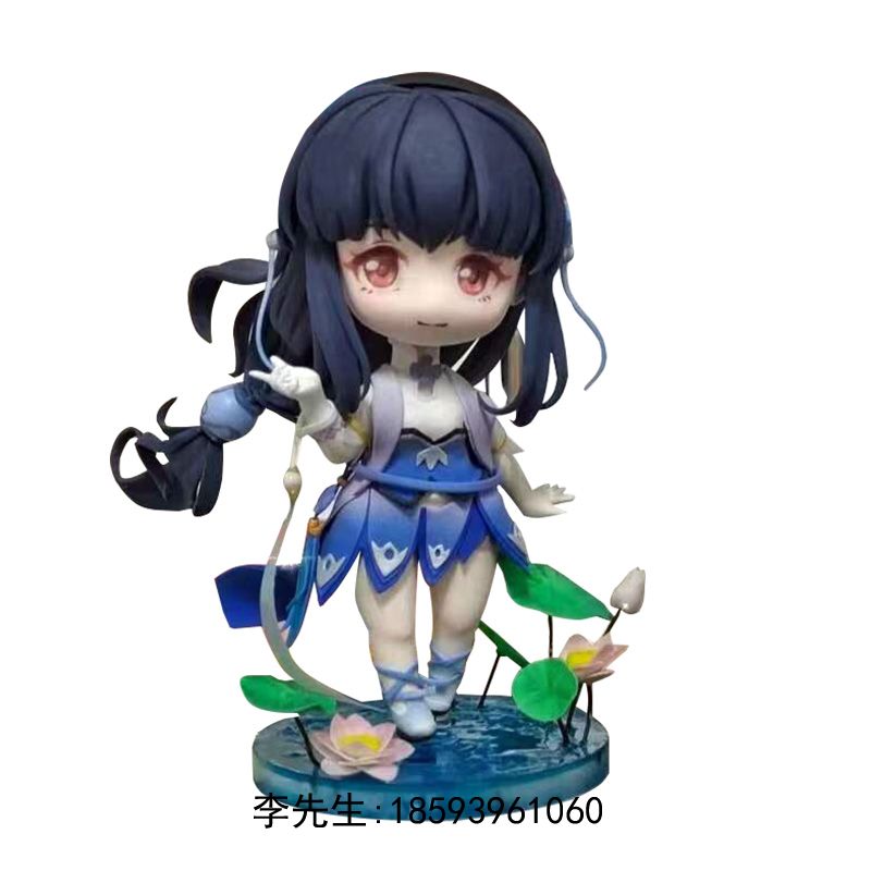 pvc公仔定制注塑树脂搪胶塑料软胶迷你摆件潮玩工艺品盲盒手办