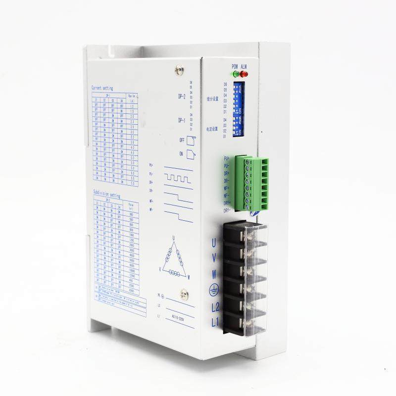86/110数字式三相高压步进电机驱动器3HE2254ML/3522S/5A定义细分