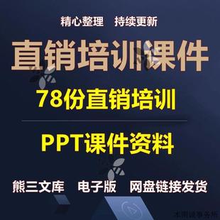 直销培训PPT课件 直销团队员工ABC法则模式设计知识讲义资料