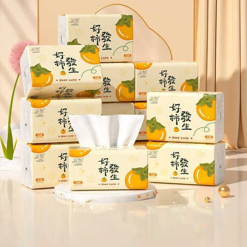 可湿水原木抽取式纸巾纸