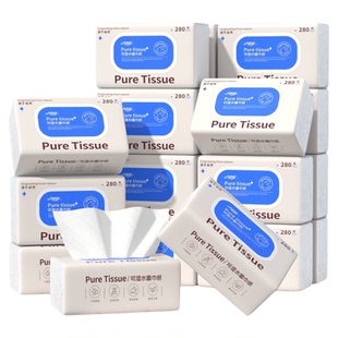 一分钱一包抽取式卫生纸整箱卫生纸家用面巾纸卫生纸巾卫生纸实惠