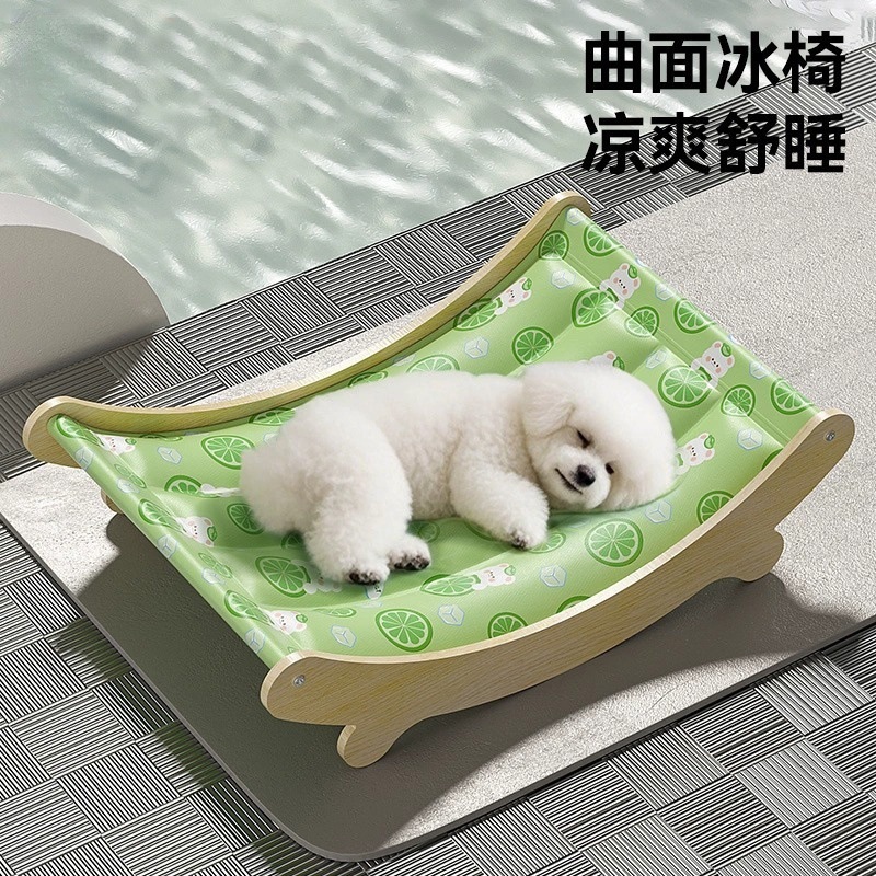 宠物冰垫狗狗躺椅冰窝降温神器