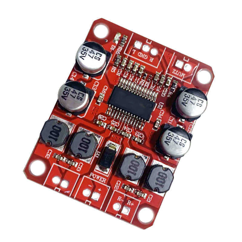 TPA3110D2数字功放板双声道2*15W立体声3110音频放大模块DC12V 2A