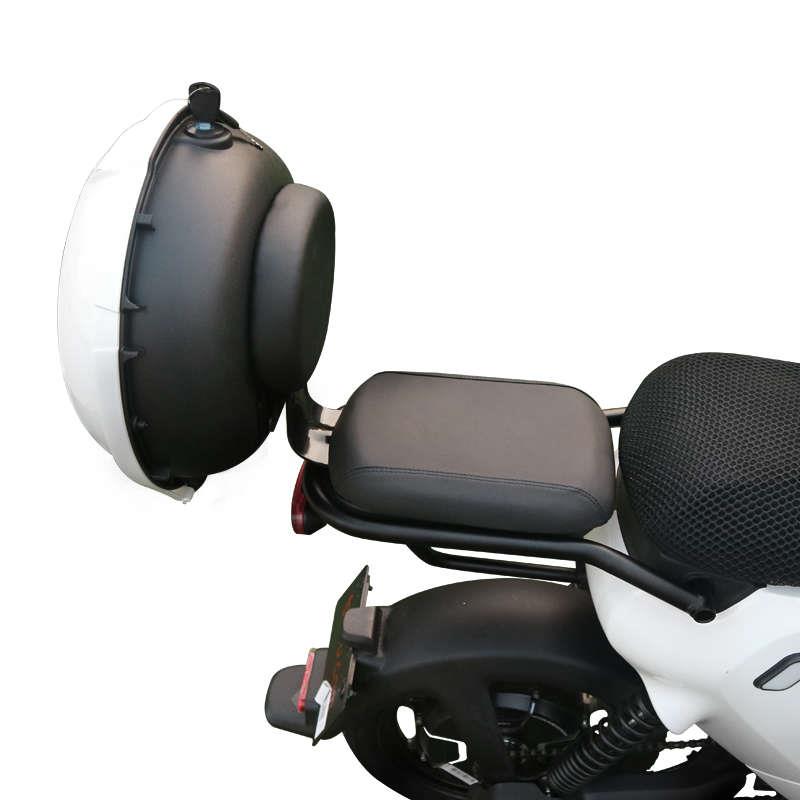 小牛电动车MQIS/MS改装配件中撑后座支架靠背尾箱脚踏防盗锁