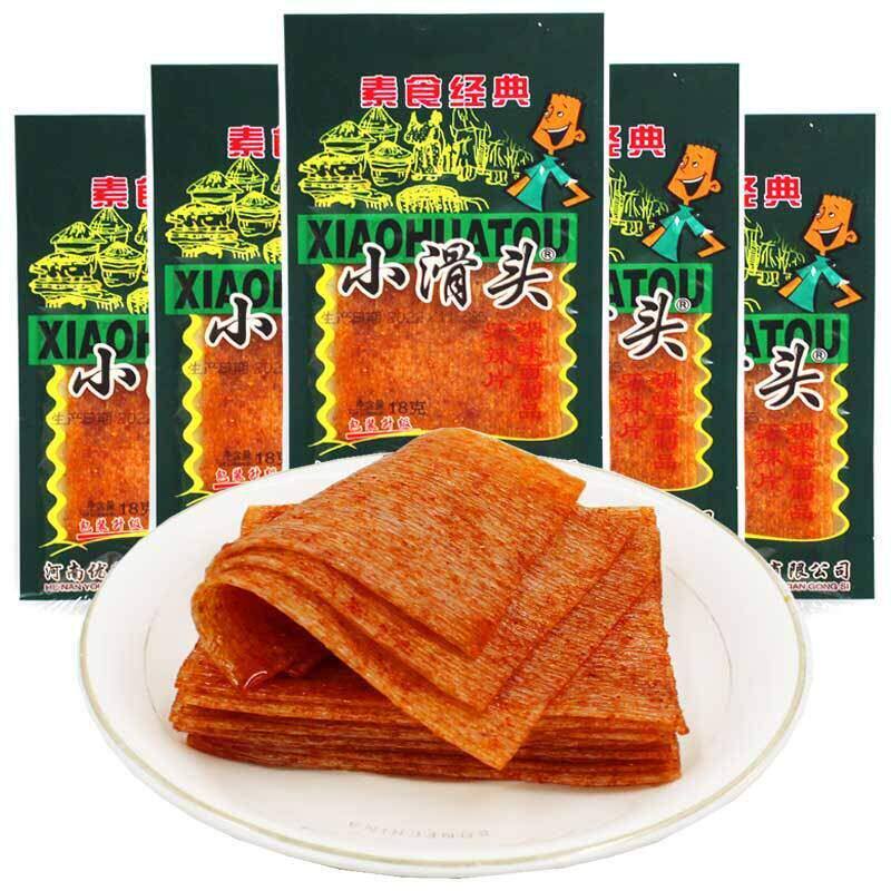 包邮小滑头麻辣片辣条面筋豆皮大辣片儿时怀旧校园休闲小吃零食