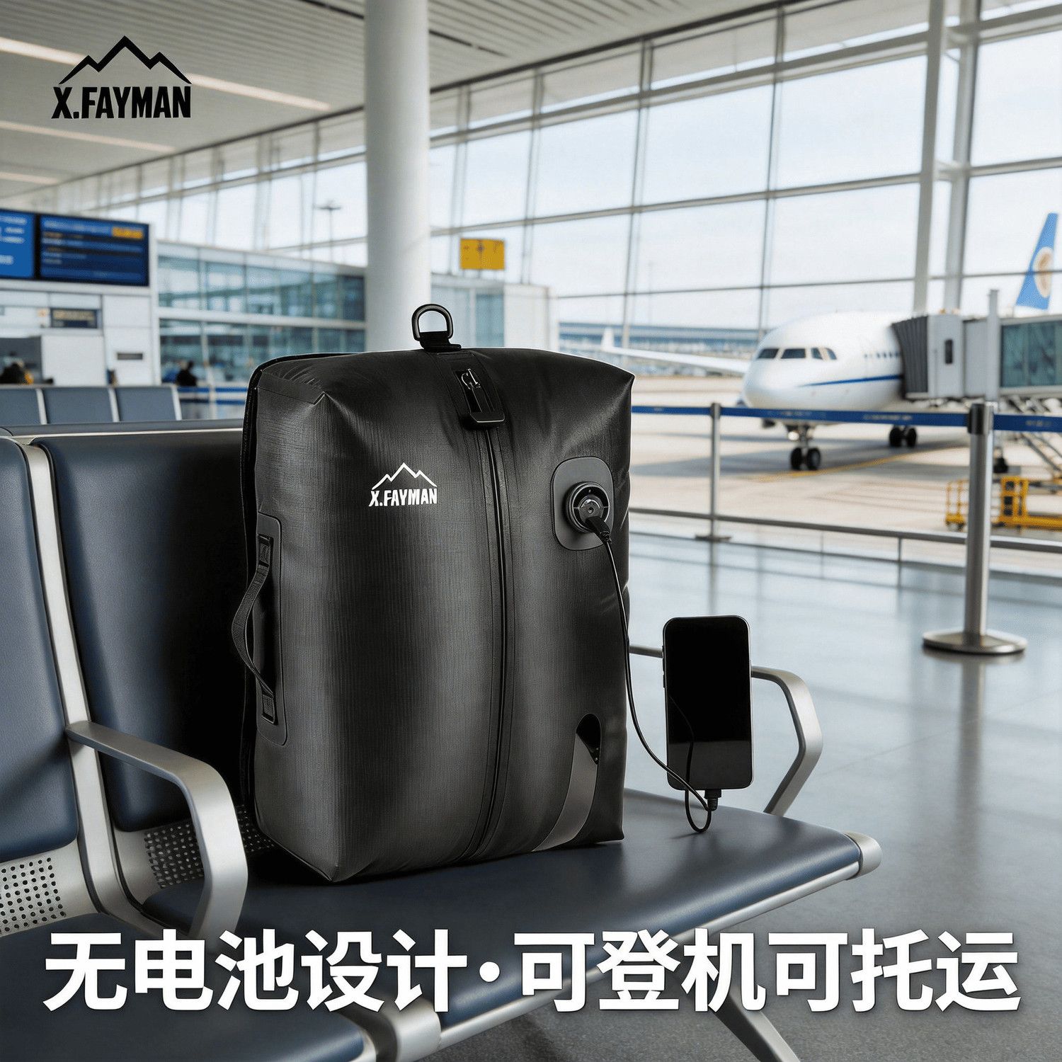 户外真空压缩袋抽气便携