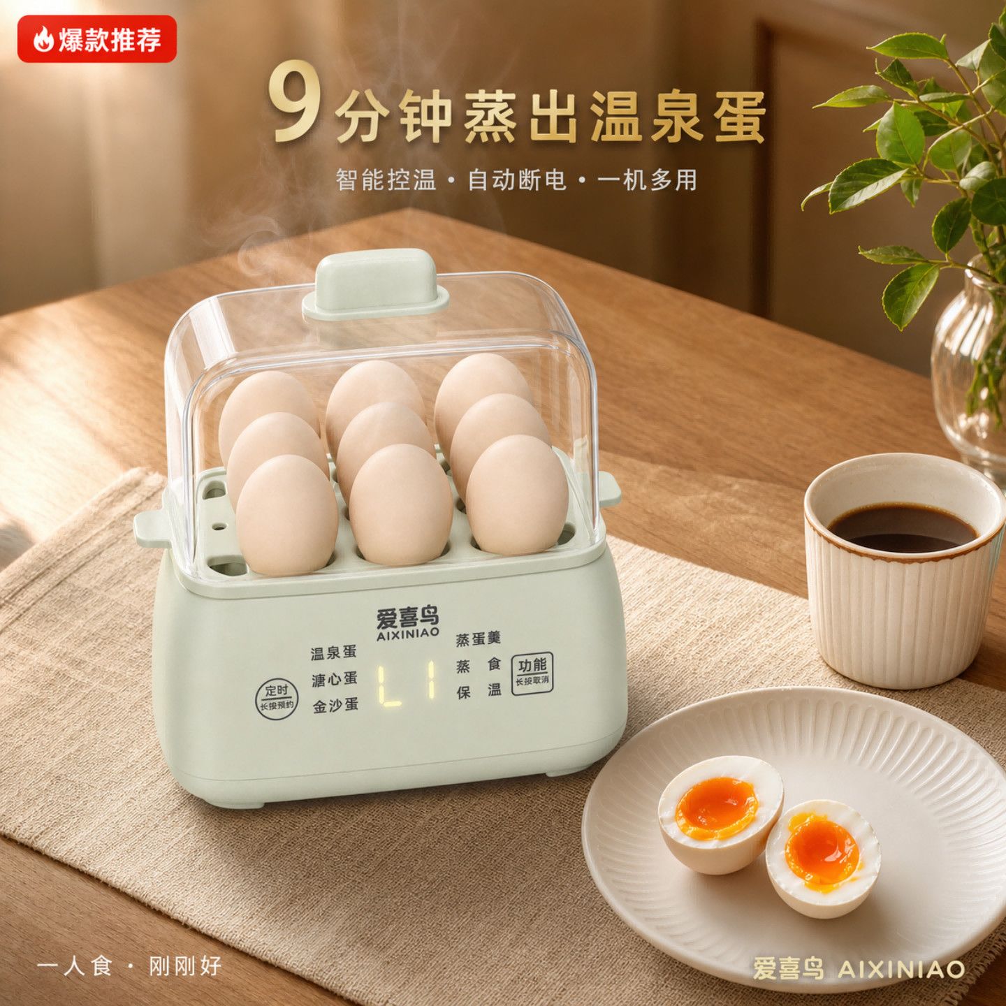 全新款式煮蛋器多功能家