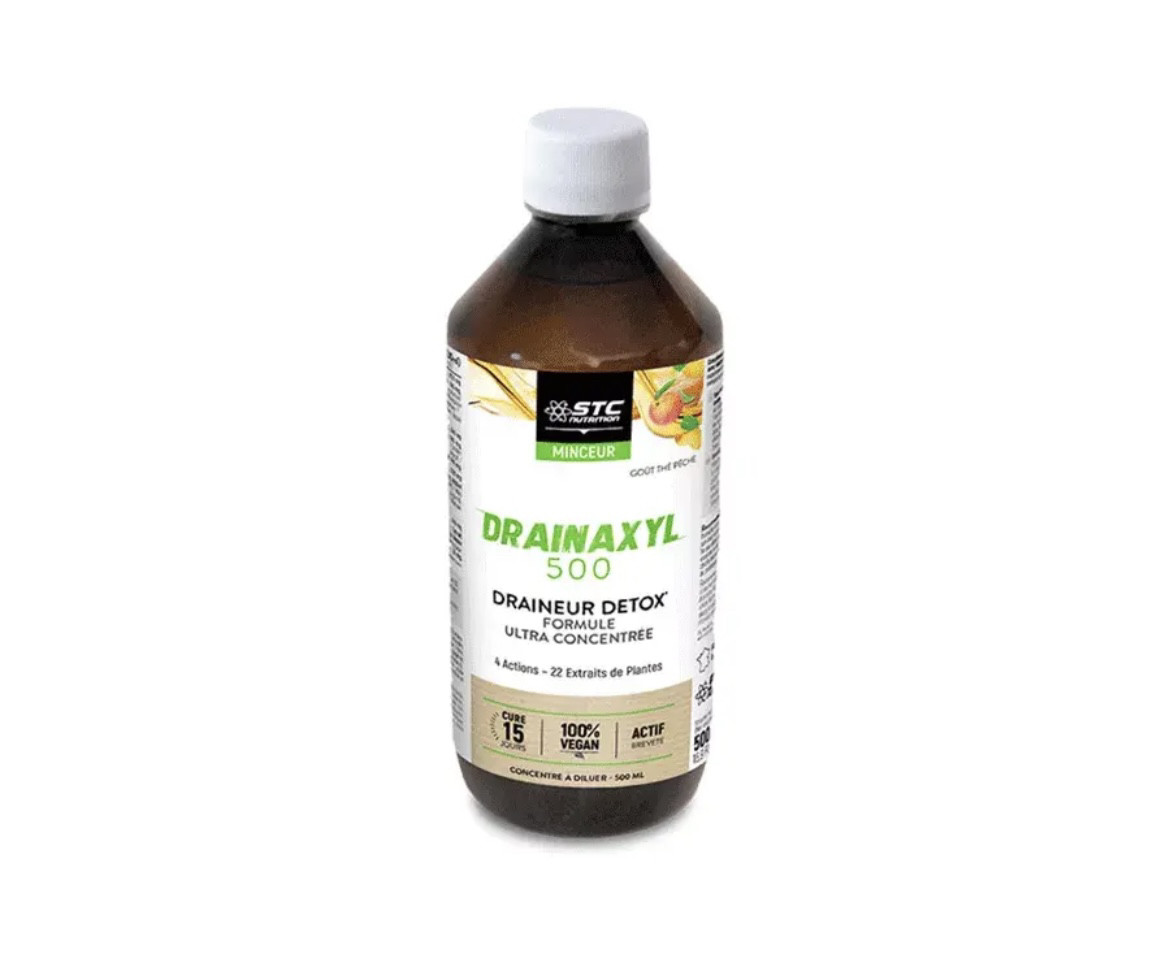 法国本土版STC Drainaxyl 塑身水饮料500ml 排du 然旨