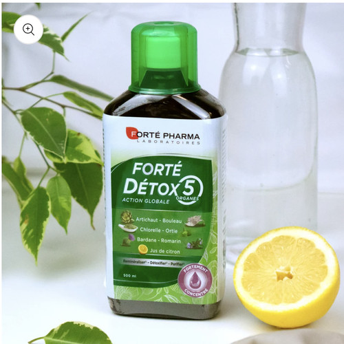 法国本土版菲乐提fortepharma forte detox 5全身排排饮500ml