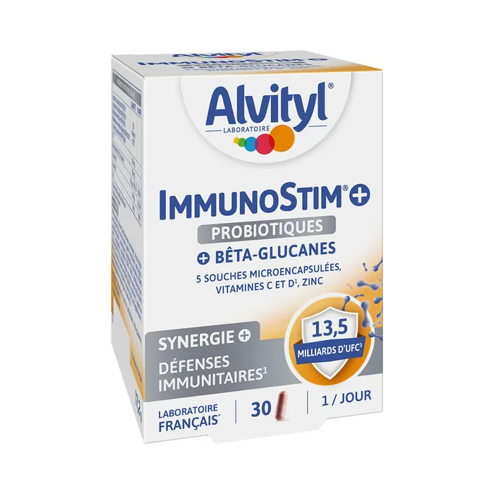 法国本土版Alvityl安维力维生素益生菌胶囊调节益生菌30粒