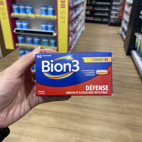 法国本土版bion3 defense成人复合维生素咀嚼片30粒/90粒