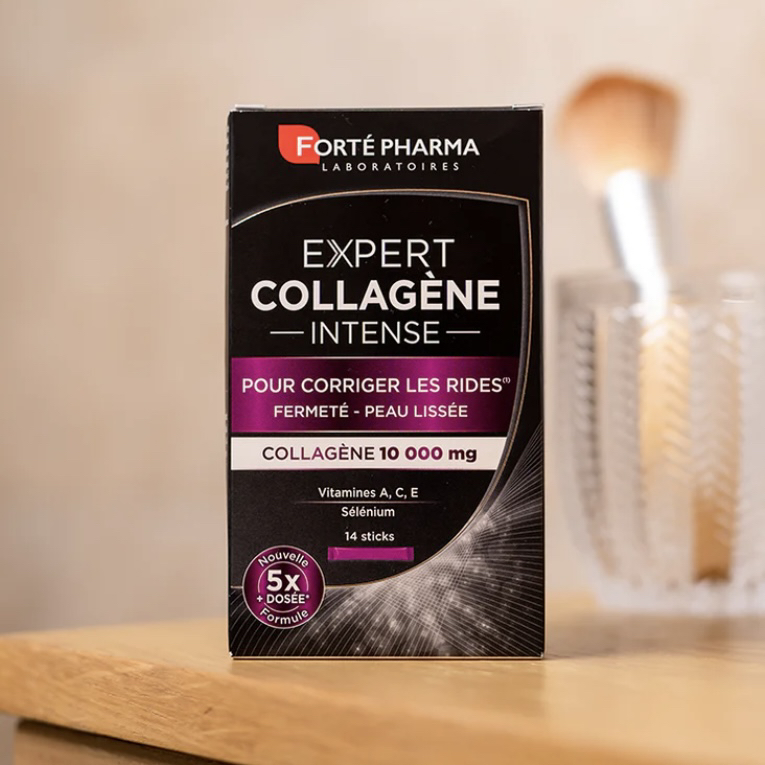 法国本土版FortePharma菲乐缇深层补水补充胶原蛋白干粉冲剂