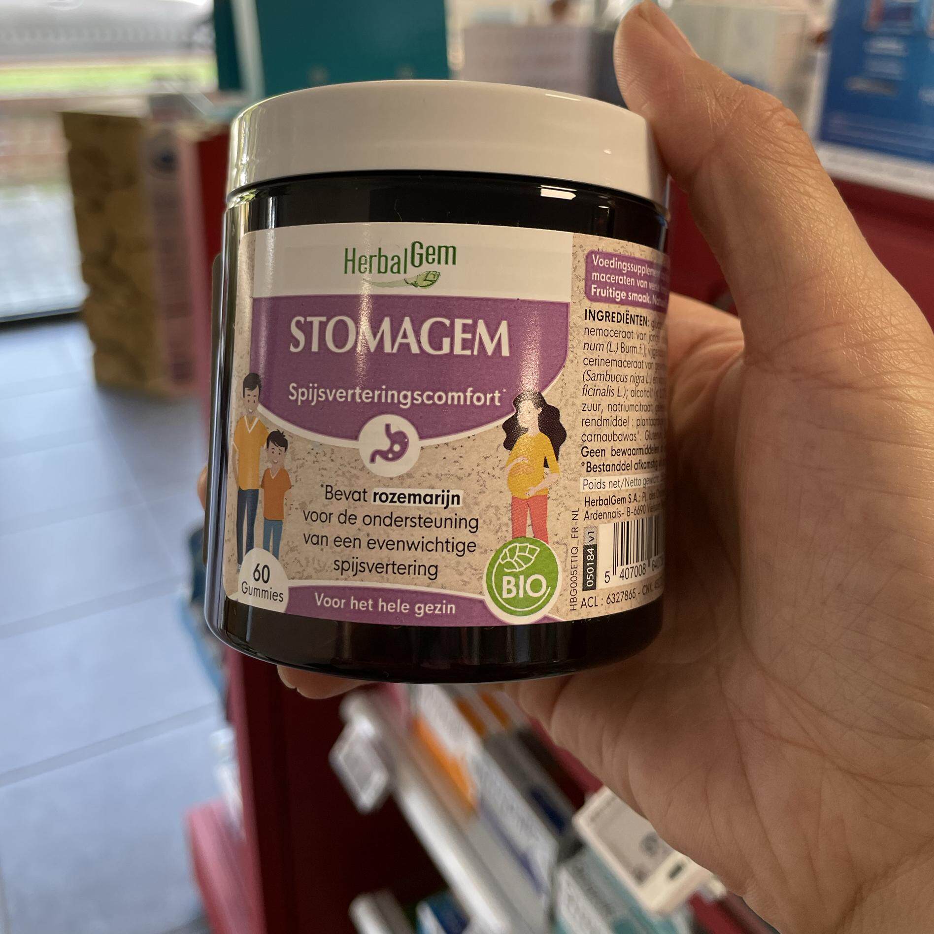 法国Herbalgem Stomagem有机生态肠益菌 助消化全家适用包括孕妇