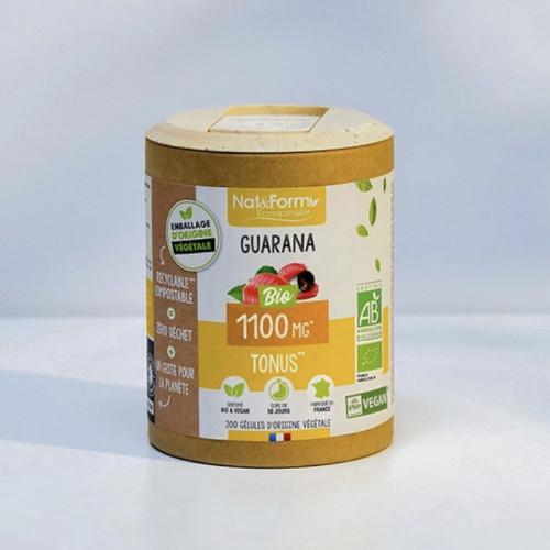 法国版Nat form guarana 减轻疲劳 保持智力健康 记忆力 增加活力