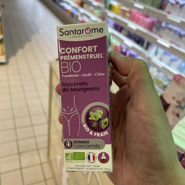 法国版Santarome Confort prémenstruel调理月经 缓解月经不舒服