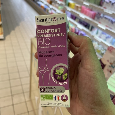 法国版Santarome Confort prémenstruel调理月经 缓解月经不舒服