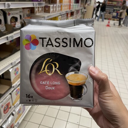 法国本土版Tassimo café long doux博世咖啡胶囊16杯