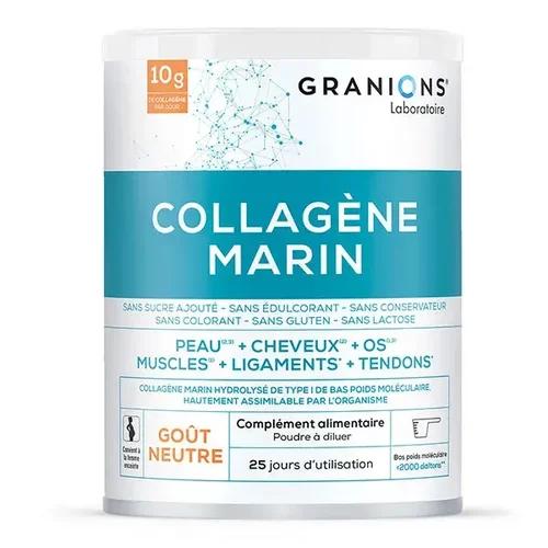 法国本土版Granions Collagène Marin 海洋胶原蛋白粉
