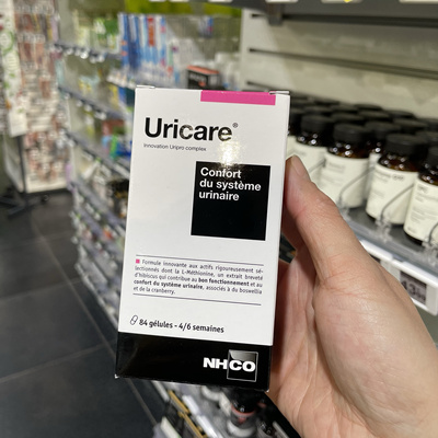 法国本土版NHCO URICARE 维持正常泌尿系统 提高免疫力84粒