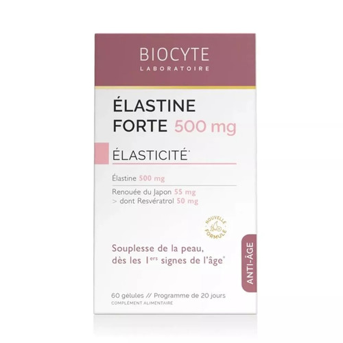 法国本土版Biocyte  Élastine Forte 500mg 60粒