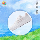 浮舟 女款 经典 防滑耐磨 李宁 板鞋 休闲 低帮