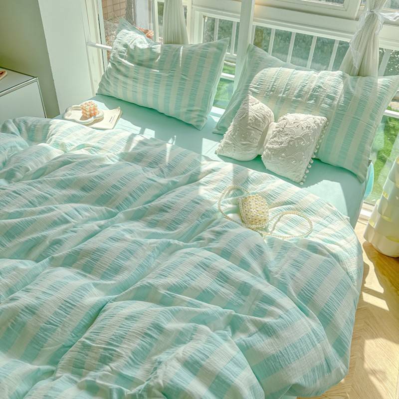 18644件被套单02新款棉宿人非全棉纯50xx200舍2单3501单2棉独水洗